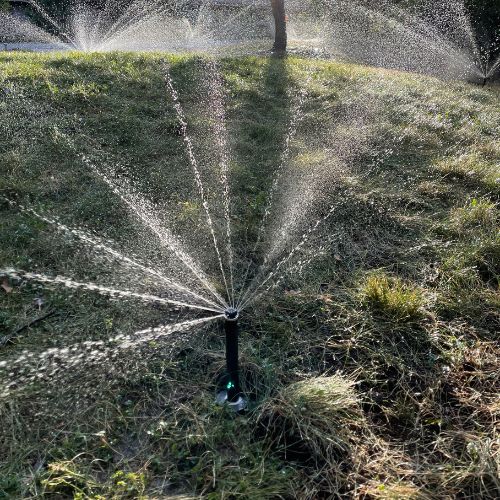 commercial property with large scale irrigation system in Denver Colorado