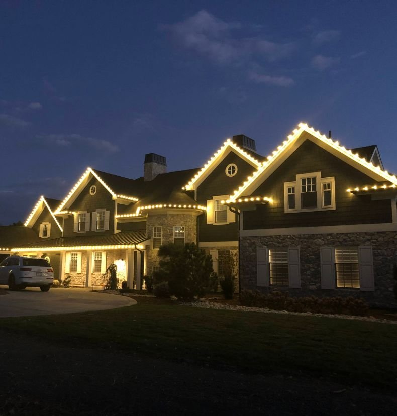 holiday lighting project