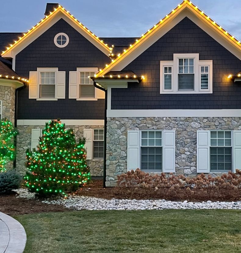 holiday lighting project