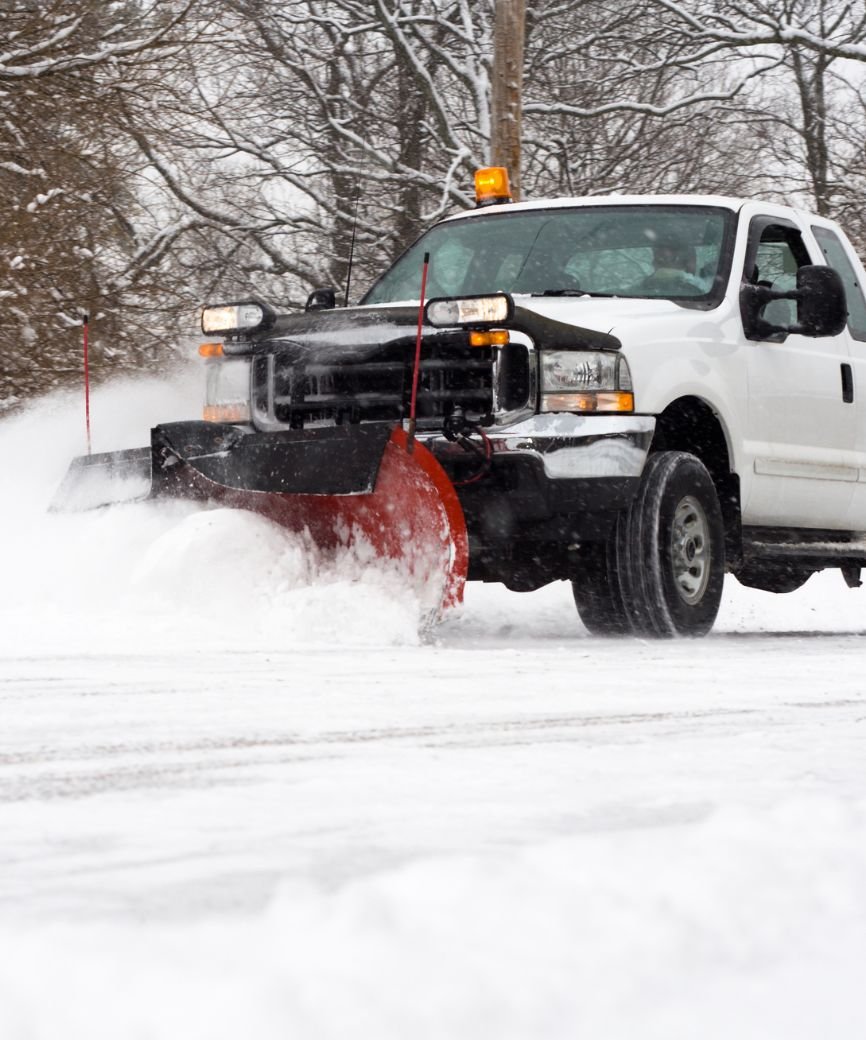 Sunlight Sprinkler performing snow removal