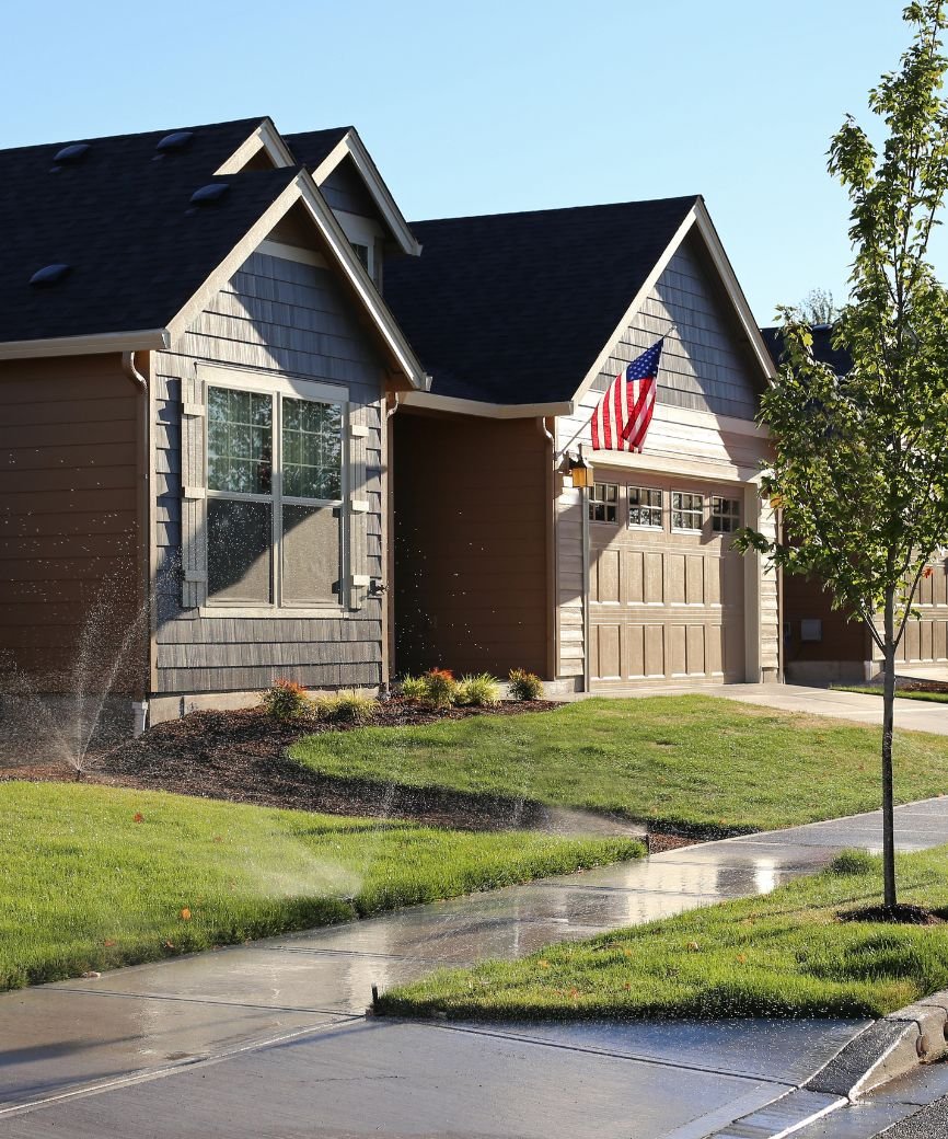 Sunlight Sprinkler installing new irrigation sprinkler system
