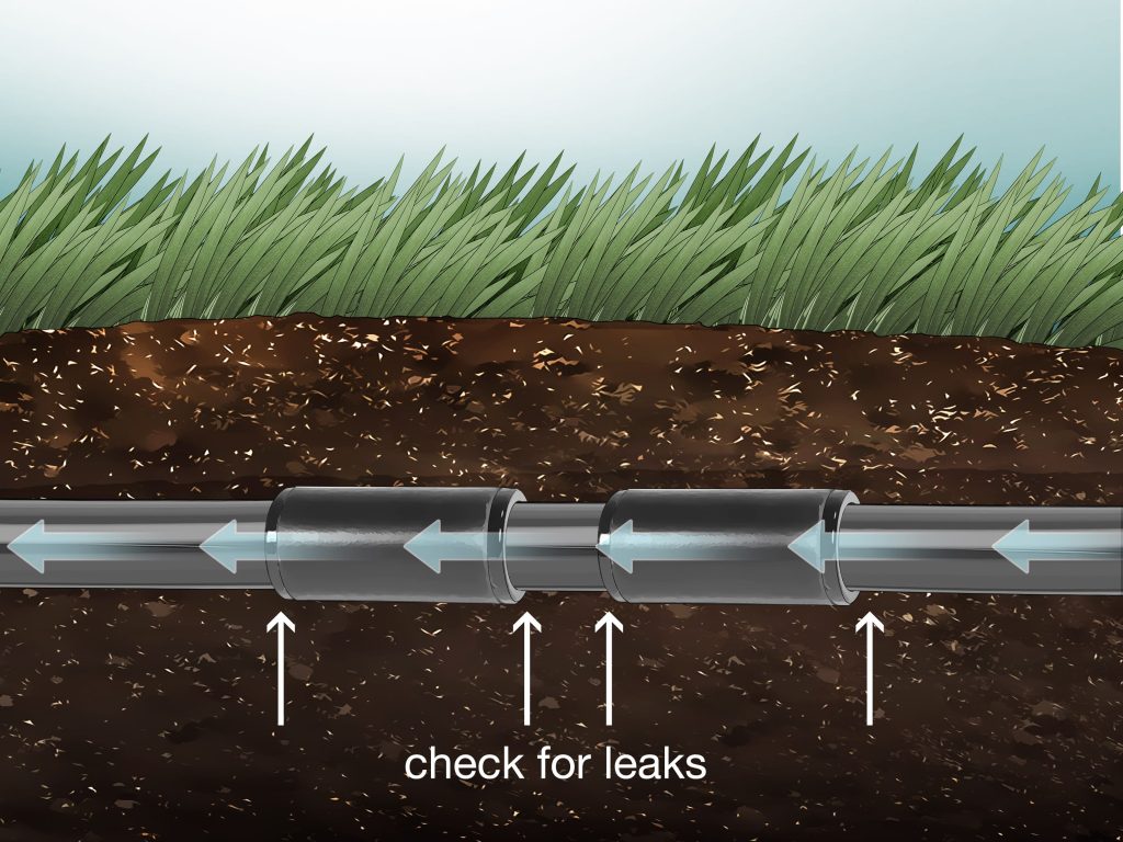 check-for-leaks-in-irrigation-system